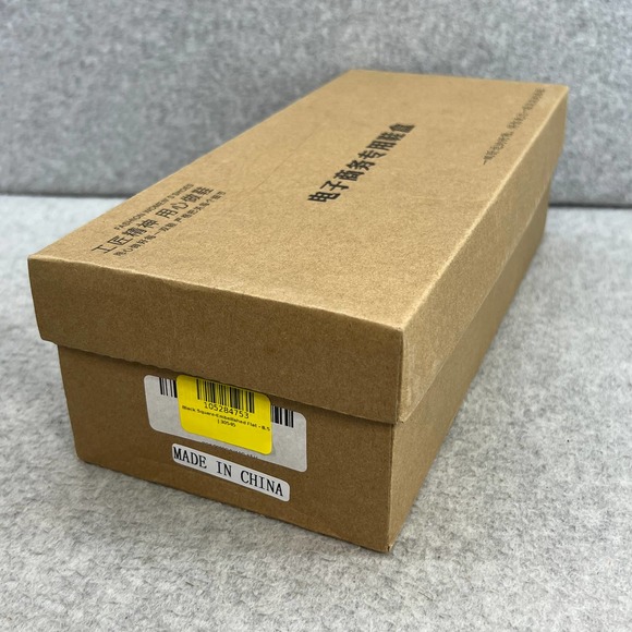 Miqibili  Buckle Toe Slip On Flat - Black Patent -Women Size 8.5 *NEW - Picture 13 of 14